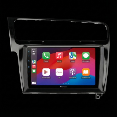 SPH-PF97BT met Volkswagen Golf VII 2012 Montageframe Foto van SPH-PF97BT met Volkswagen Golf VII 2012 Montageframe