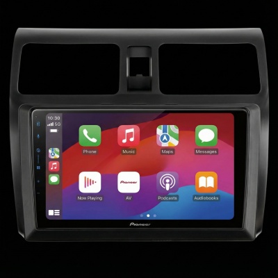 SPH-PF97BT met Suzuki Swift 2005 Montageframe Foto van SPH-PF97BT met Suzuki Swift 2005 Montageframe