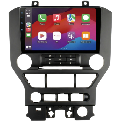 SPH-PF97BT met Ford Mustang 2015 Montageframe Foto van SPH-PF97BT met Ford Mustang 2015 Montageframe