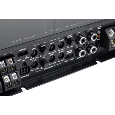 Afbeelding van VIBE POWERBOX80.4-V5 4-Kanaals Versterker | Micro Class D met High-Level & Auto-Sense