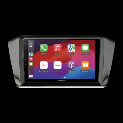 SPH-PF97BT met Volkswagen Passat 2015 Montageframe Foto van SPH-PF97BT met Volkswagen Passat 2015 Montageframe