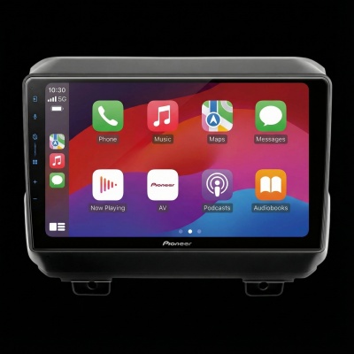 SPH-PF97BT met Jeep Wrangler 2017 Montageframe Foto van SPH-PF97BT met Jeep Wrangler 2017 Montageframe