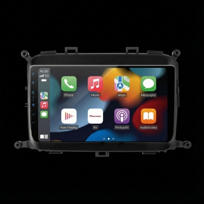 SPH-PF97BT met Kia Carens 2014 24+18 pins Montageframe Foto van SPH-PF97BT met Kia Carens 2014 24+18 pins Montageframe