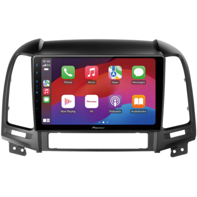 SPH-PF97BT met Hyundai Santa Fe 2007 Montageframe Foto van SPH-PF97BT met Hyundai Santa Fe 2007 Montageframe