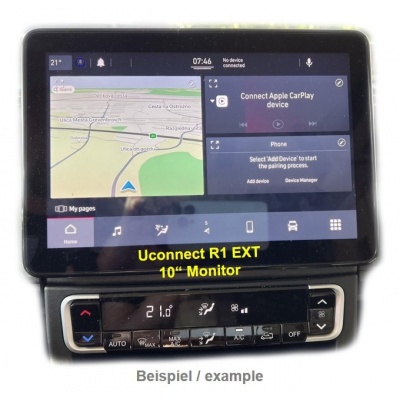 Bild von Rückfahrkamera AHD 720p mit Fakra für 10 Zoll R1 EXT im Fiat Ducato 8