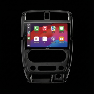 SPH-PF97BT met Suzuki Jimny 2008 Montageframe Foto van SPH-PF97BT met Suzuki Jimny 2008 Montageframe