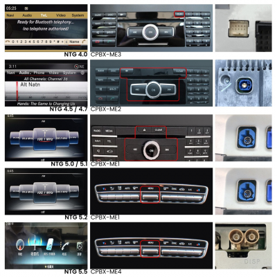 Bild von CPBX-ME2 | Premium CarPlay Box | Mercedes 2011 - 2014 | NTG4.5 / 4.7