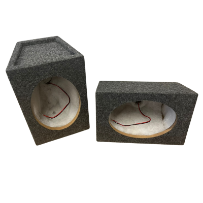 Afbeelding van Pack Audio 6x9 Gris | Haut-parleurs EDBX69 + Caissons MDF + Amplificateur | Kit Complet