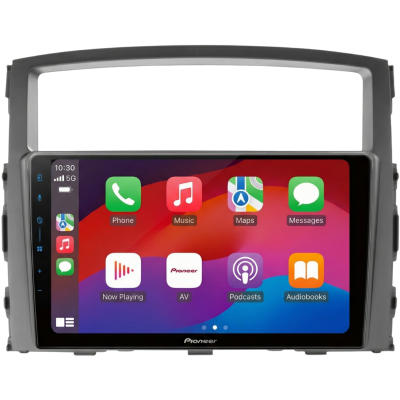 SPH-PF97BT met Mitsubishi Montero 2007 Montageframe Foto van SPH-PF97BT met Mitsubishi Montero 2007 Montageframe