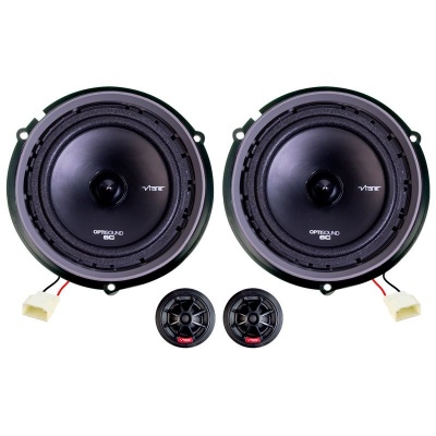 Bild von OPTIFOCUS3-V0 | Ford Focus/Transit/Mondeo | Vorderseite | 16,5 cm | 2 x 90W RMS @ 4Ω | 2-Wege Set