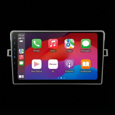 SPH-PF97BT met Toyota Corolla Verso 2009 Radio Montageframe Foto van SPH-PF97BT met Toyota Corolla Verso 2009 Radio Montageframe