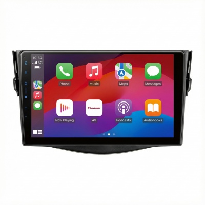 SPH-PF97BT met Toyota RAV4 2006 Radio Montageframe Foto van SPH-PF97BT met Toyota RAV4 2006 Radio Montageframe