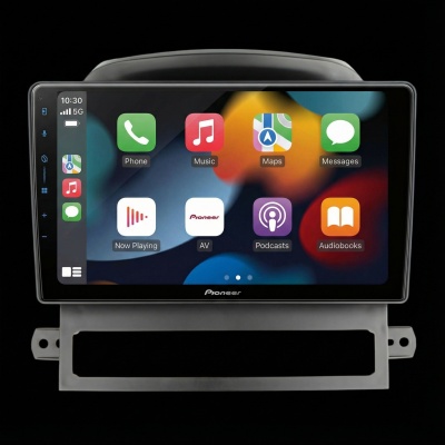 SPH-PF97BT met Chevrolet Captiva 2006 Montageframe Foto van SPH-PF97BT met Chevrolet Captiva 2006 Montageframe