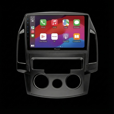 SPH-PF97BT met Hyundai I30 2007 Aire Acond. Montageframe Foto van SPH-PF97BT met Hyundai I30 2007 Aire Acond. Montageframe