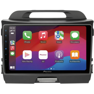 SPH-PF97BT met Kia Sportage 2010 ISO Mini ISO Montageframe Foto van SPH-PF97BT met Kia Sportage 2010 ISO Mini ISO Montageframe