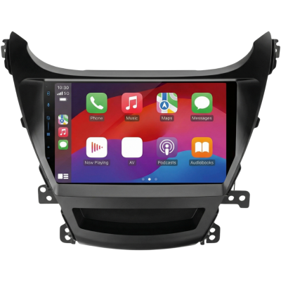 SPH-PF97BT met Hyundai Elantra 2014 Montageframe Foto van SPH-PF97BT met Hyundai Elantra 2014 Montageframe