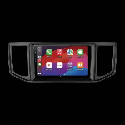 SPH-PF97BT met Volkswagen Crafter 2018 Montageframe Foto van SPH-PF97BT met Volkswagen Crafter 2018 Montageframe