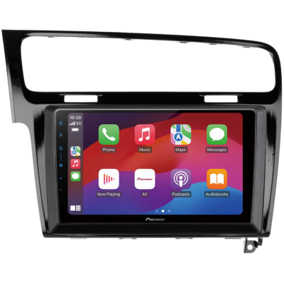 SPH-PF97BT met Volkswagen Golf VII 2012 Montageframe Foto van SPH-PF97BT met Volkswagen Golf VII 2012 Montageframe