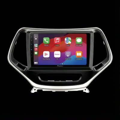 SPH-PF97BT met Jeep Cherokee 2014 Montageframe Foto van SPH-PF97BT met Jeep Cherokee 2014 Montageframe