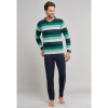 Afbeelding van Schiesser Pyjama lange broek , lange mouw Groen 171380 700 