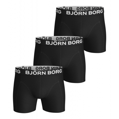Foto van Bjorn Borg 3-Pack Herenboxer Zwart 9999-1076 90011