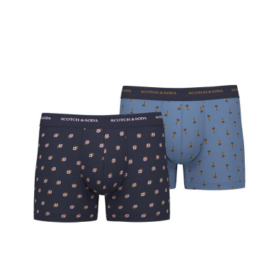 Foto van Scotch & Soda 2-Pack heren boxers 701223974 - 002