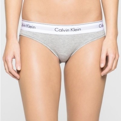 Foto van Calvin Klein Modern Cotton damesslip GREY 0000F3787E-020 NOS
