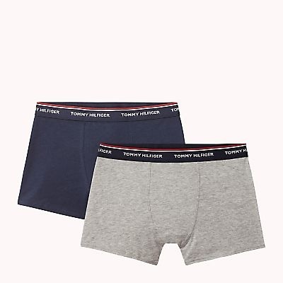 Tommy Hilfiger trunks (2x 3-pack), heren boxers normale lengte, zwart -  Gratis verzending en retour