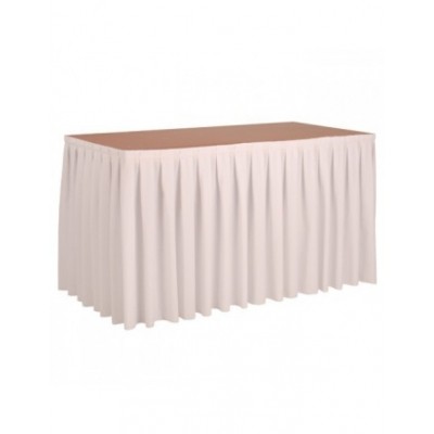 Tafelrok wit ( 4 meter) Tafelrok wit ( 4 meter)