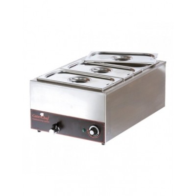 Tafelbainmarie 3 x 5 ltr. electr.incl bakken Tafelbainmarie 3 x 5 ltr. electr.incl bakken