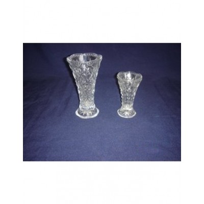 Bloemvaas glas 18 cm Bloemvaas glas 18 cm