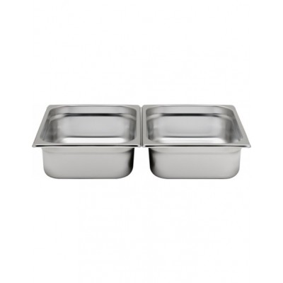 Inzetbak 2 x 1/2 voor chafingdish Inzetbak 2 x 1/2 voor chafingdish