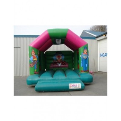 Luchtkussen / springkussen clown 4,1 x 4,55 x 3,55 meter Luchtkussen / springkussen clown 4,1 x 4,55 x 3,55 meter