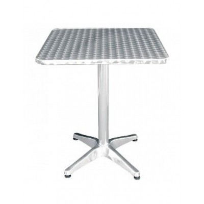Terrastafels RVS 70 * 70 cm Terrastafels RVS 70 * 70 cm