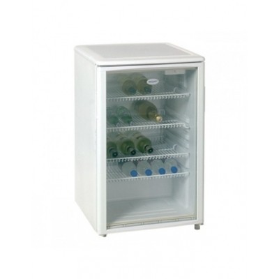 Koelkast 125 ltr. met deur glazen, tafelmodel Koelkast 125 ltr. met deur glazen, tafelmodel