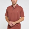 Afbeelding van Dubarry Gilligan Heren Tencel™ Modal Poloshirt - Rust