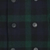 Afbeelding van Camplin Island Peacoat Black Watch - 100% Wol Moon Weverij