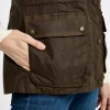 Afbeelding van Dubarry Rathsallagh Dames Wax Gilet - Café 