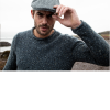 Afbeelding van Fisherman out of Ireland Roll Neck Trui Steel Wool