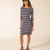 Afbeelding van Saint James Propriano Streepjurk Navy/Neige