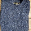 Afbeelding van Fisherman out of Ireland Crew Neck met Rib Trims Navy Slate