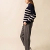 Afbeelding van Saint James Wollen Coltrui Lugano navy/grijs