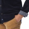 Afbeelding van Mousqueton Kermelo Overshirt – Grove Rib met Dubbele Borstzak Marine