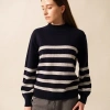 Afbeelding van Saint James Wollen Coltrui Lugano navy/grijs