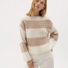 Afbeelding van Holebrook Cajsa Trui- Off White/Warm Sand