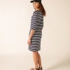 Afbeelding van Saint James Propriano Streepjurk Navy/Neige