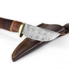 Afbeelding van Njord Branda Damast Jachtmes – Handgesmeed & Mythisch Design