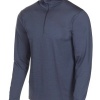 Afbeelding van Ivanhoe UW Sonny half zip- Steelblue