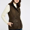 Afbeelding van Dubarry Rathsallagh Dames Wax Gilet - Café 