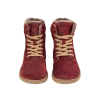Afbeelding van Koel Florence Cloud Wool Barefoot Boot – Suède & Lamswol Bordo